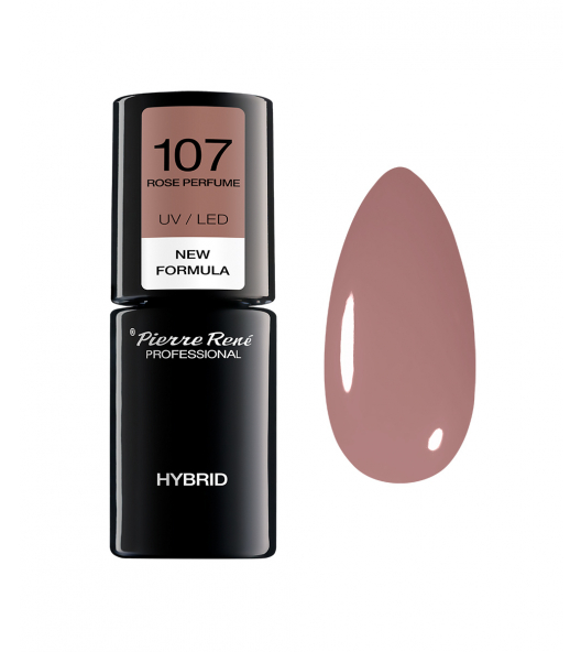 Hybrid Coloured Polish new 107 ROSE PERFUME