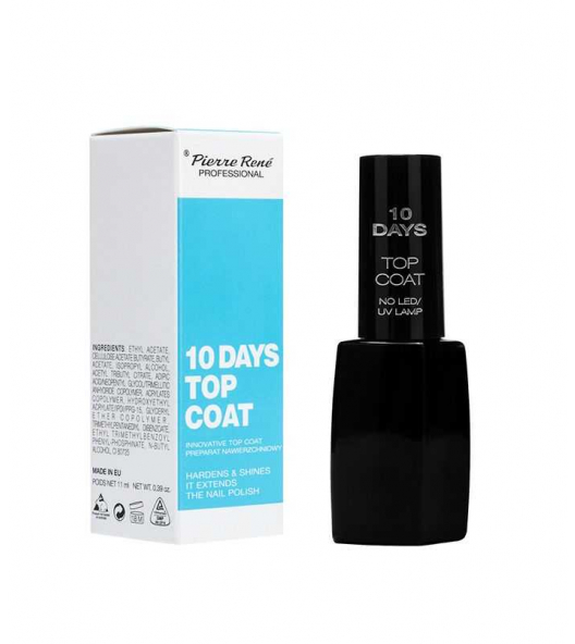10 Days Top Coat - preparat przedłużający trwałość manicure