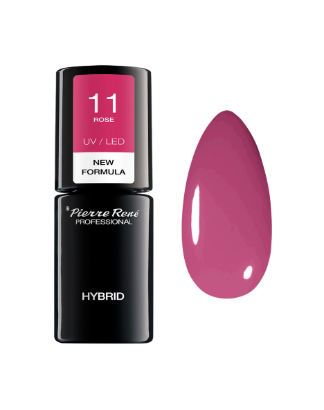 Lakier do paznokci hybrydowy 11 ROSE