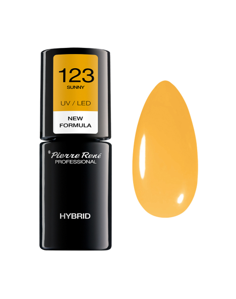 Lakier do paznokci hybrydowy 123 SUNNY