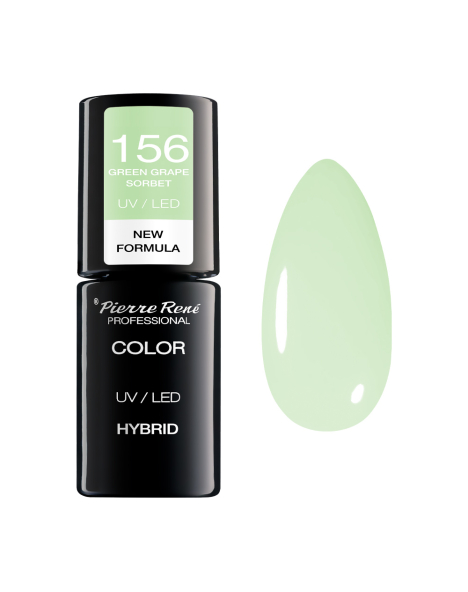 Lakier do paznokci hybrydowy 156 GREEN GRAPE SORBET