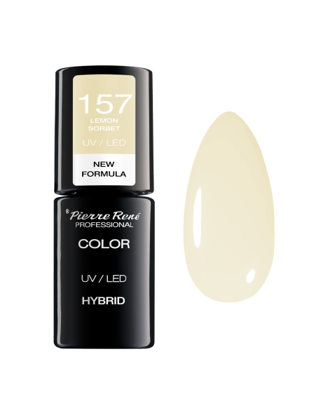 Lakier do paznokci hybrydowy 157 LEMON SORBET