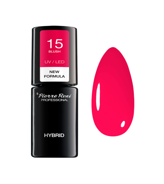 Lakier do paznokci hybrydowy 15 BLUSH
