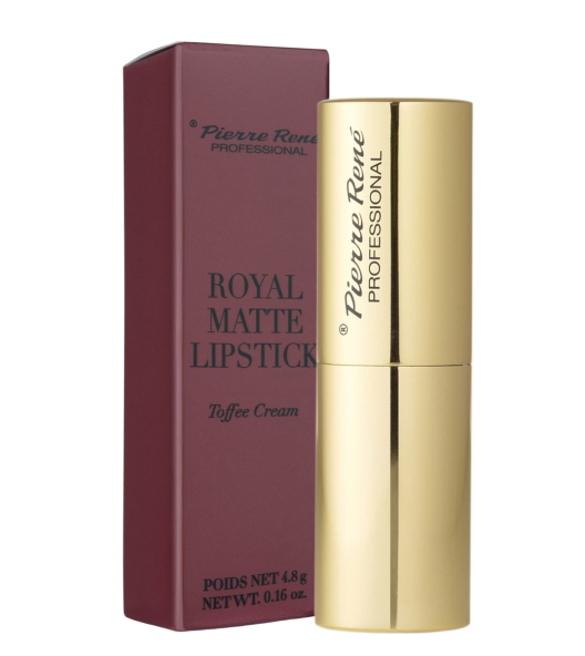 Pomadka matowa – Royal Mat Lipstick nr 04 Toffee Cream