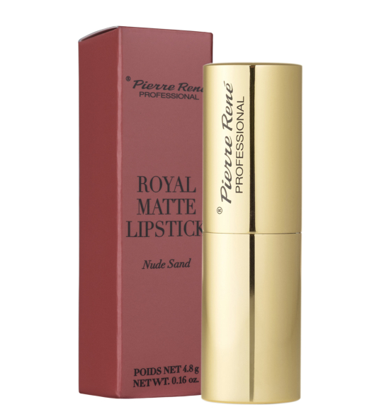Pomadka matowa – Royal Mat Lipstick nr 03 Nude Sand 
