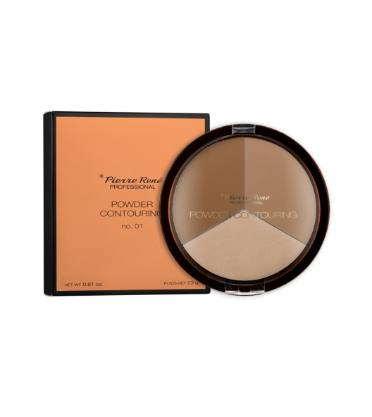 PUDROWA PALETKA DO KONTUROWANIA TWARZY POWDER CONTOURING nr 01
