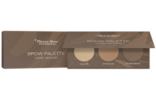 PALETKA CIENI DO BRWI - BROW PALETTE no. 02 DARK BROWN