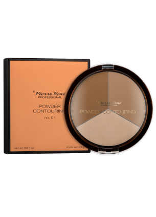 PUDROWA PALETKA DO KONTUROWANIA TWARZY POWDER CONTOURING nr 01