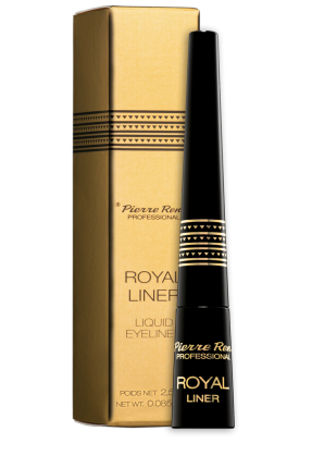 Wodoodporny Eyeliner w Płynie Czarny Royal Liner 3